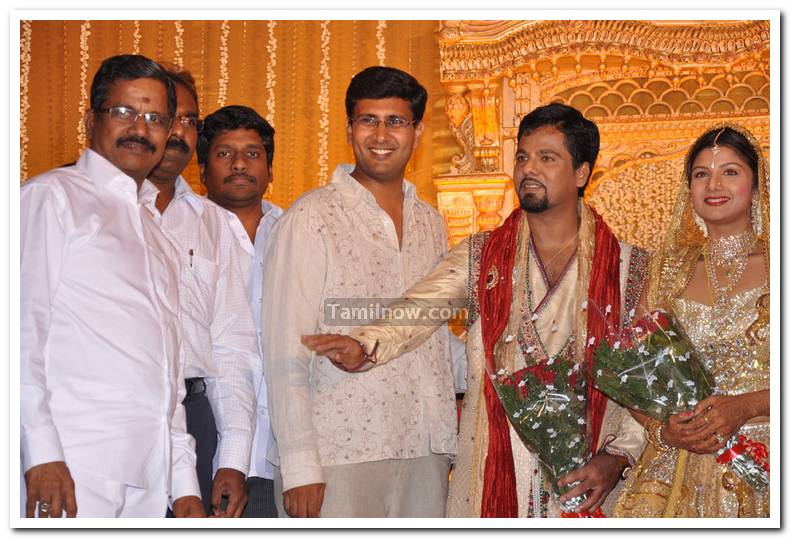 Rambha Marriage Reception Still 6