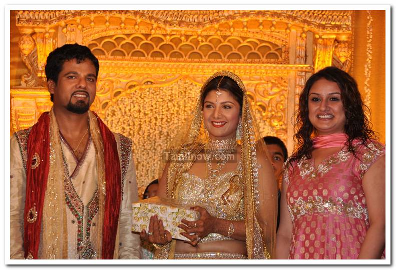 Rambha Marriage Reception Still 7