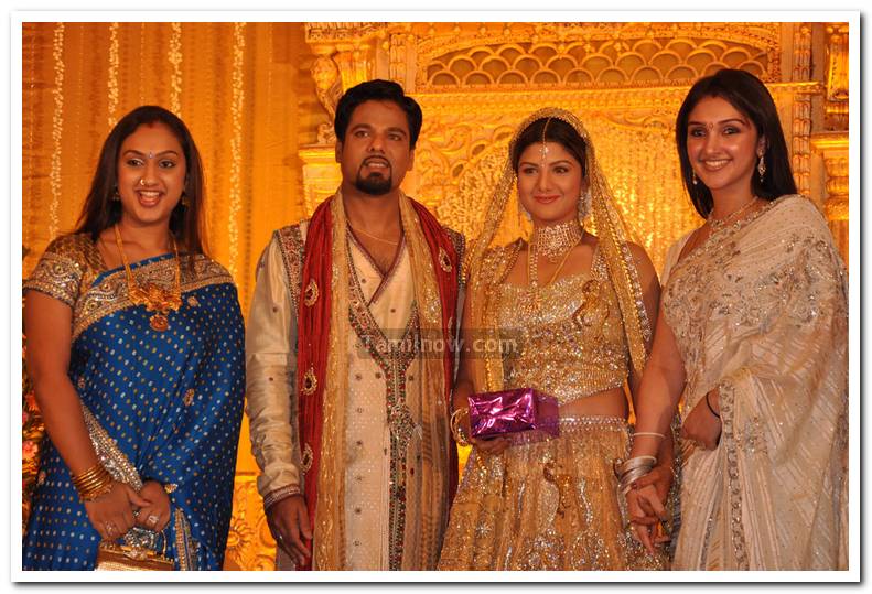 Rambha Reception Photos 5