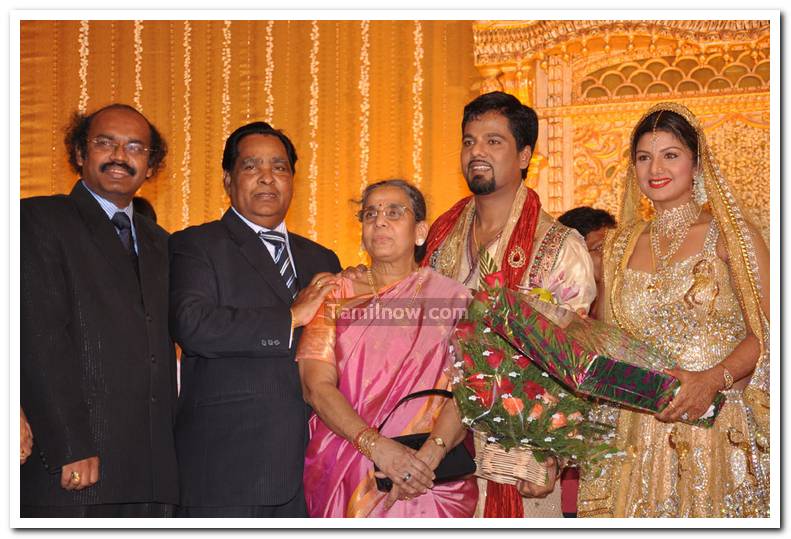 Rambha Wedding Reception 12