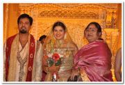 Rambha Wedding Reception 13