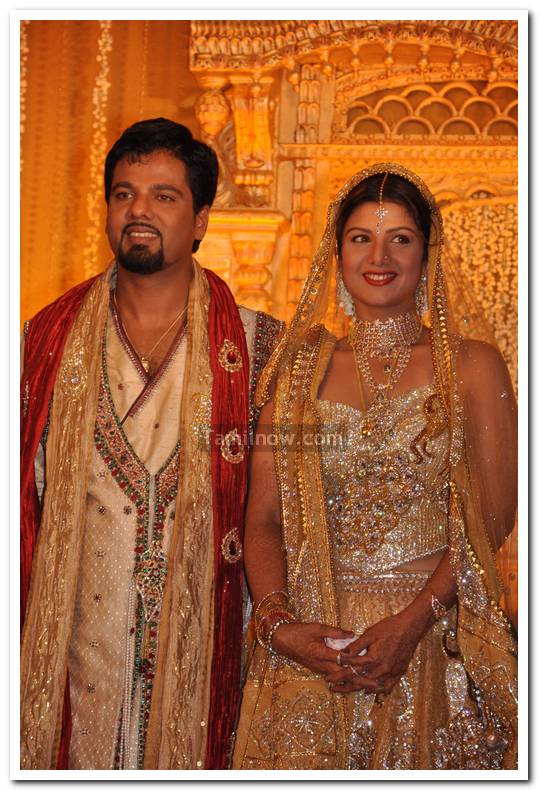 Rambha Wedding Reception 15