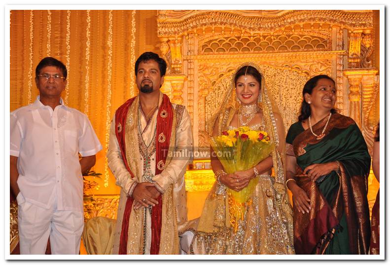 Rambha Wedding Reception 7