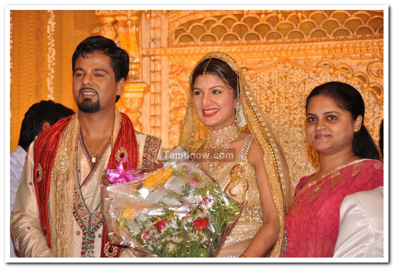 Rambha Wedding Reception 9