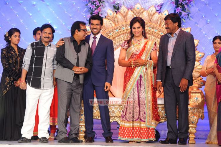 Brahmanandam At Ramcharan Reception 443