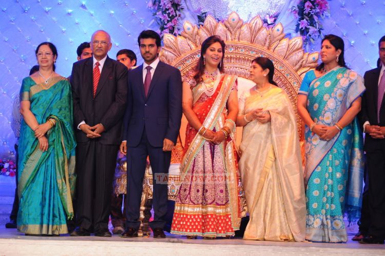 Ramcharan Teja Marriage Reception 1426