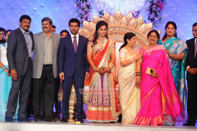 Ramcharan Teja Marriage Reception 4991