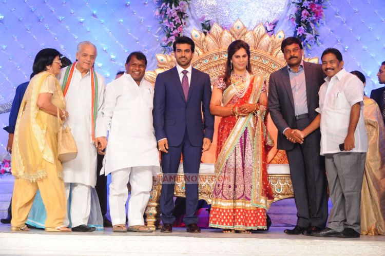 Ramcharan Teja Marriage Reception 6445