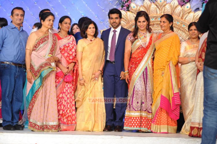 Ramcharan Teja Marriage Reception Stills 321