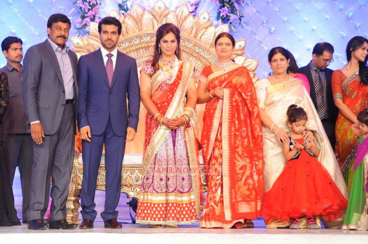 Ramcharan Teja Marriage Reception Stills 4070