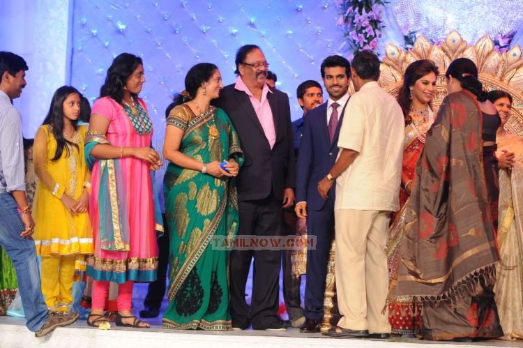 Ramcharan Teja Marriage Reception Stills 5317