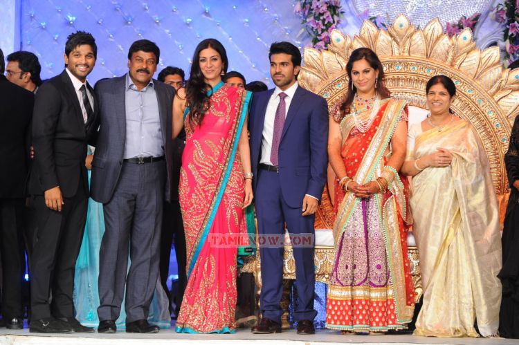 Tabu With Chiranjeevi And Ramcharan 210