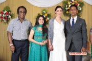 Reporter Anupama Subramanian Son Wedding Reception