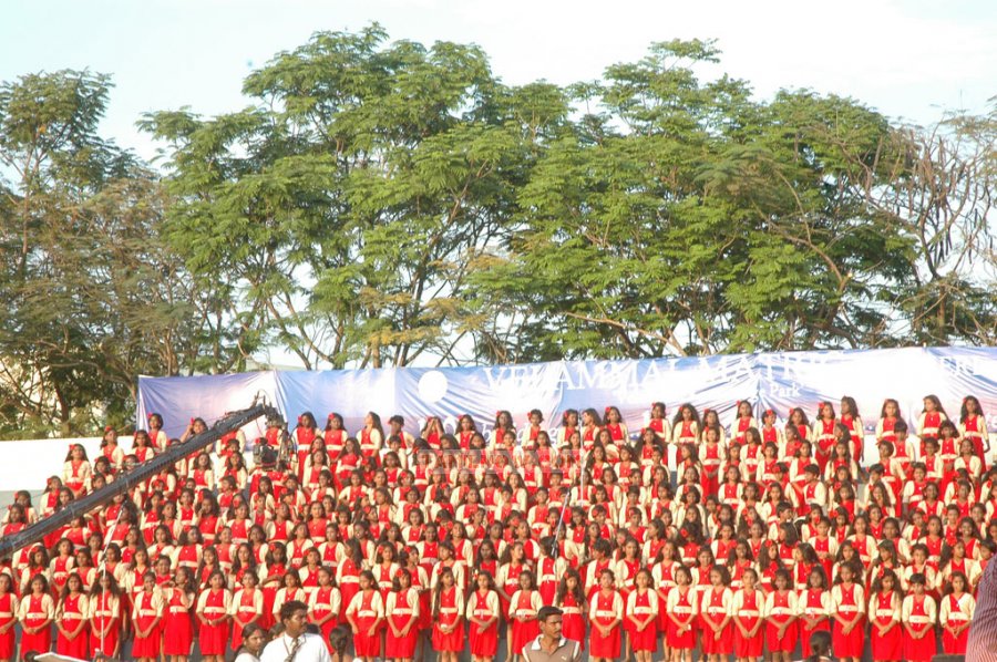 S Janaki At Velammal Matric School Function 4973