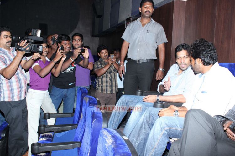 Saguni Movie Team Theater Visit Photos 4375