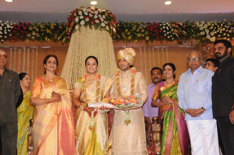 K Balachander At Dushyanth Reception 150