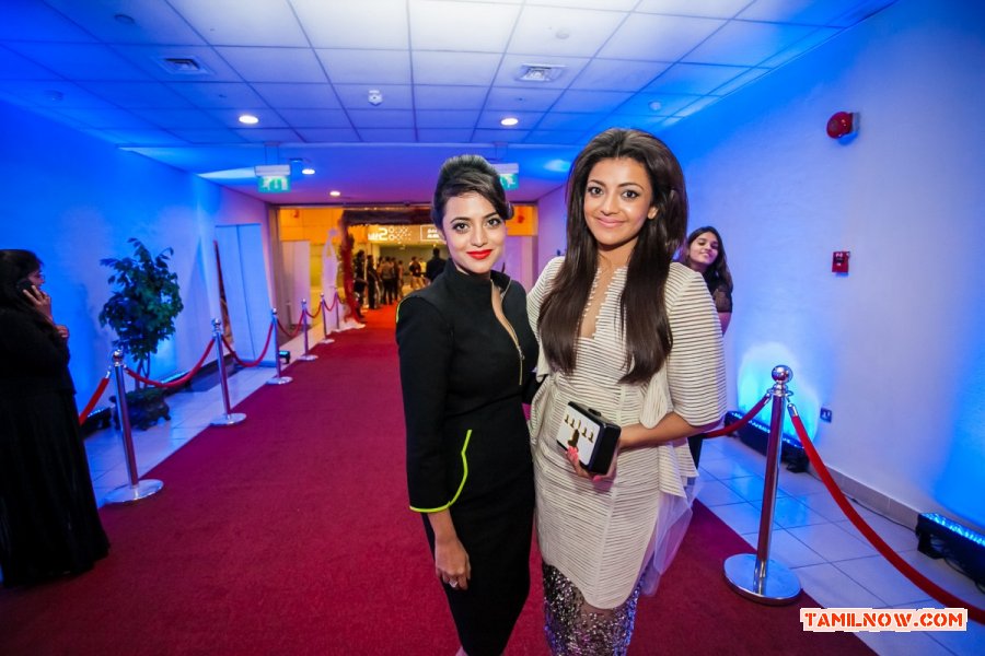 Nisha Agarwal And Kajal Agarwal At Siima 2013 270