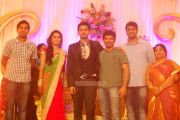 Singer Mk Balaji Priyanka Reception Stills 4466