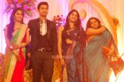 Singer Mk Balaji Priyanka Reception Stills 476