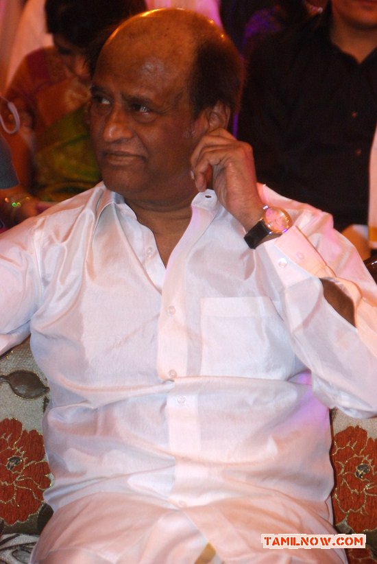 Rajnikant At Ravi Raghavendra Daughter Wedding 631