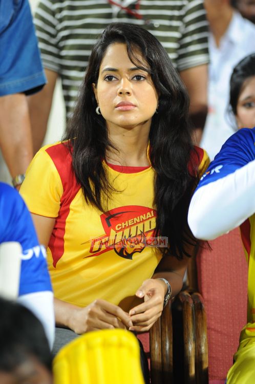 Sameera Reddy At Ccl Match 412