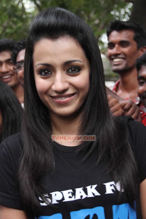 Trisha Krishnan At Bluecross Building Launch 329