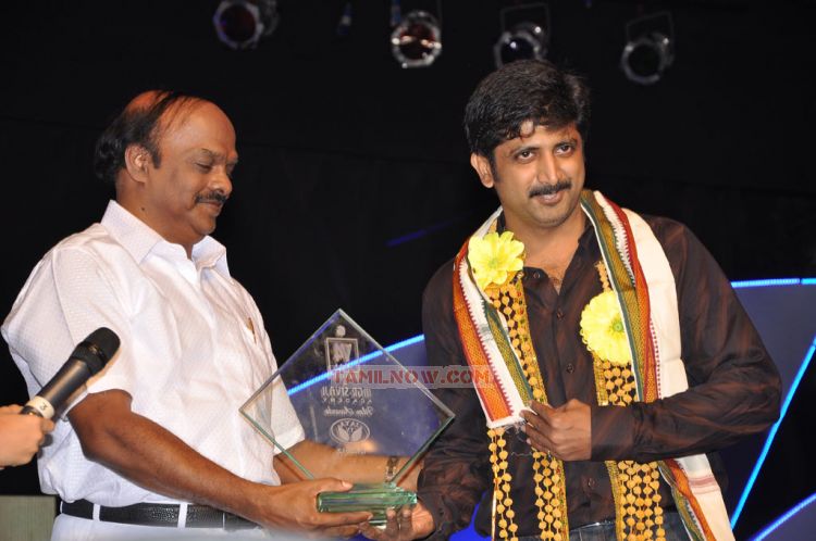 M Raja At V4 Entertainment Awards 326