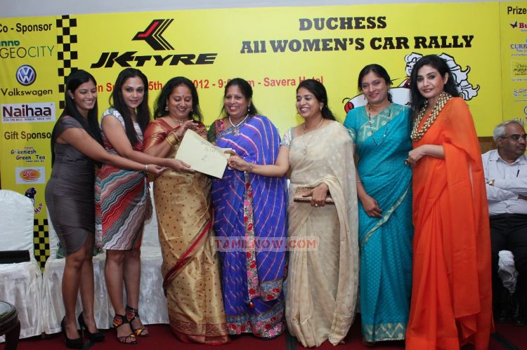 Varalakshmi At All Women Car Rally Prize Distribution Stills 8903