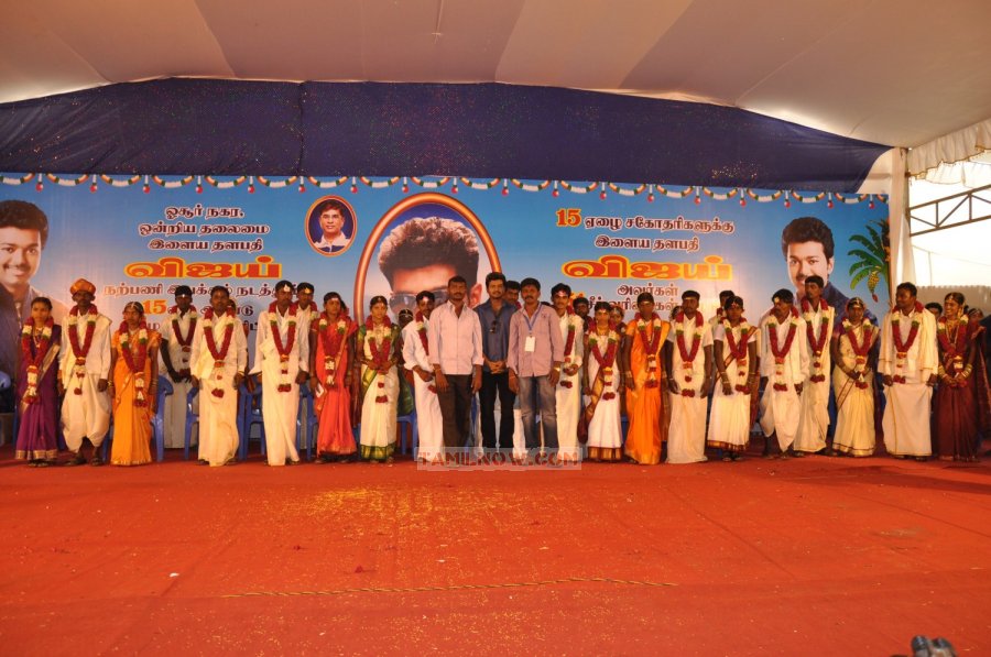 Vijay At Hosur Marriage Function 2618