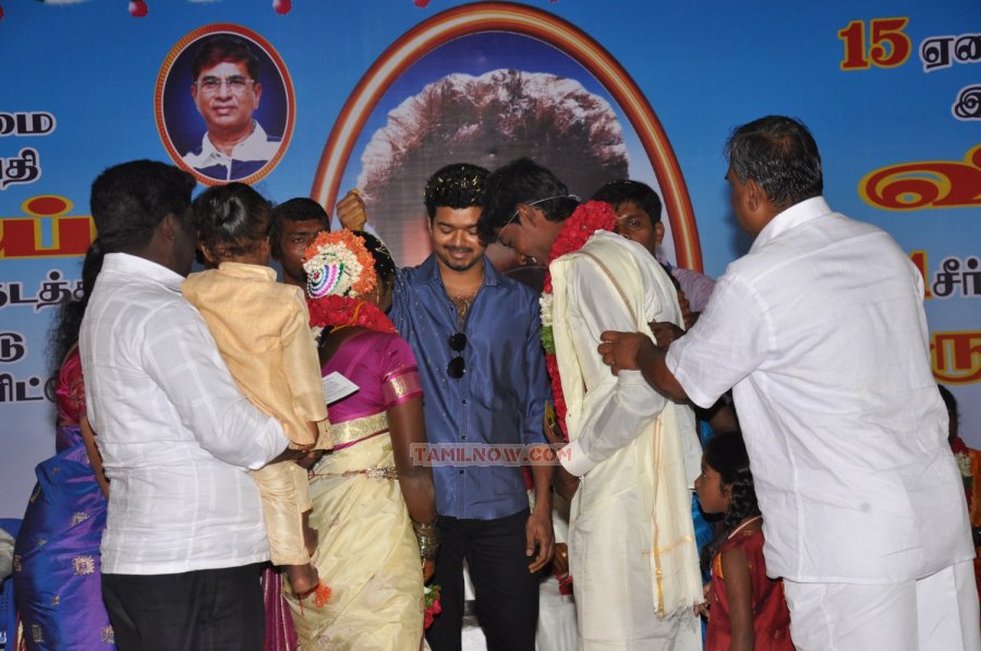 Vijay At Hosur Marriage Function 3822