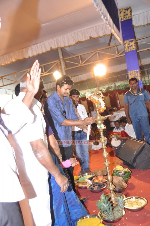 Vijay At Hosur Marriage Function 495