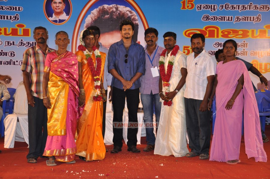 Vijay At Hosur Marriage Function 5520