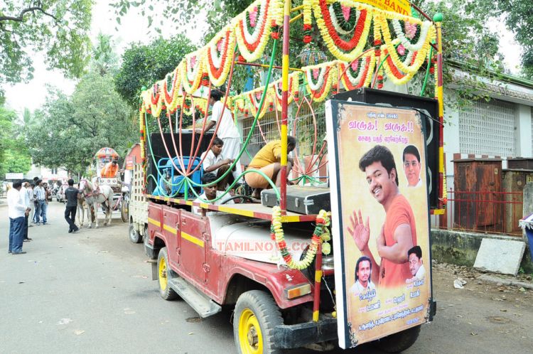 Vijay Fans Celebrate Nanban Photos 9464