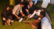 Vijay Planted Sapling Photos 1717