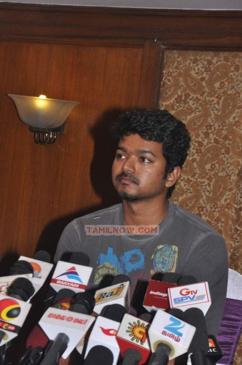 Vijay Press Meet Stills 7289