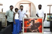 Kamalhaasan With Viswaroopam Painting 4