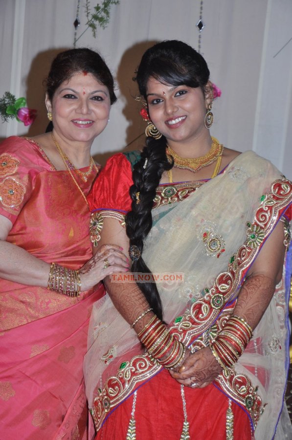 Y Vijaya Daughter Wedding Reception Stills 477